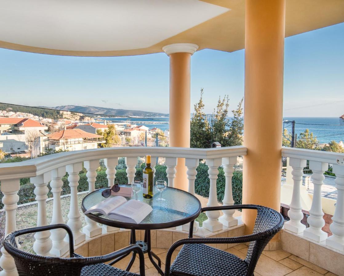 Angels View Luxury Family Apartments Limenária Kültér fotó